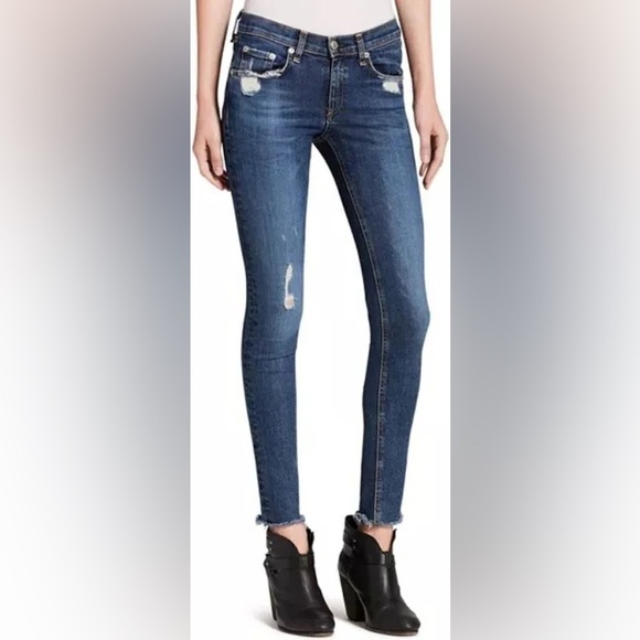 Rag & Bone The Skinny La Paz Jeans Size 29 - Picture 1 of 6